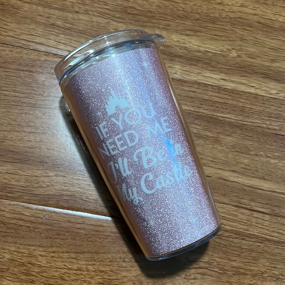 Disneyland pink princess coffee mug